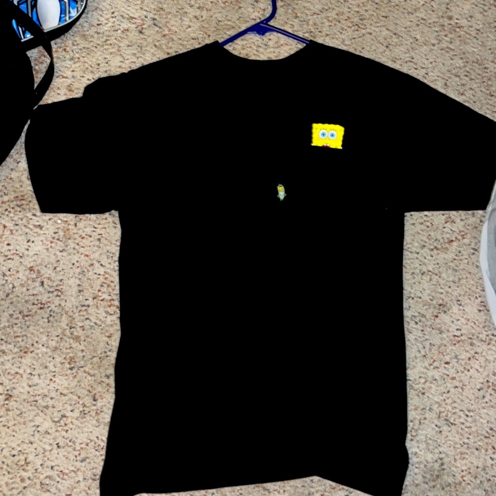 Spongebob Black tee